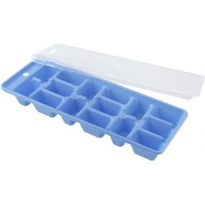 Kalanka-Bac &Agrave; Gla&ccedil;ons Color&eacute; Avec Couvercle - Capacit&eacute; 15 Gla&ccedil;ons - Plastique, Bleu, Fuchsia, Vert - 25 X 10 Cm - Neuf