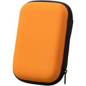 CHENG-Coque pour disque dur externe Sac Disque Dur pour 2.5'' disque dur Portable HDD SSD &Eacute;tui case Compartiments Int&eacute;rieurs avec Proche Filet Disque dur Protection Sac Antichoc Rigide Coque, couleur - Neuf