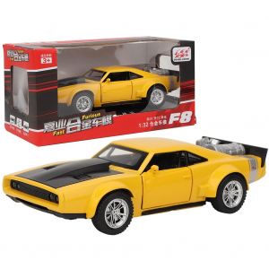 Vb32403 1:32 Modele De Voiture Electrique Hautement Simulee Pour Enfants Avec Son Et Lumiere (Jaune) - Neuf