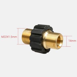 Le connecteur adaptateur M22 X 1.5mm à M22 X 1.5mm de raccord de laveuse à - Neuf