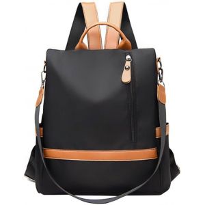 nzqaf-Petit Sac a Dos Antivol Femme, Sacs à Main Portés Dos Elégant Léger, Sacoche Bandoulière pour Voyage Travail Loisirs Université L'école Collège - Neuf
