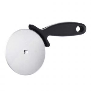 En Acier Inoxydable Coupe-Pizza Roue Avec De La Rouille-Poignée Résistante Et Confortable Poignée Pour Faciliter Le Tranchage - Neuf