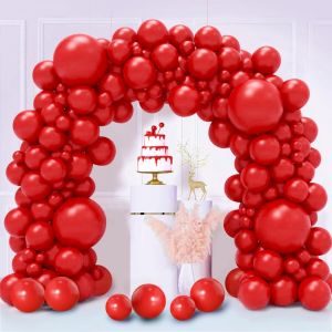 Ballon Noir, 130 Pièces Kit Arche Ballon Noir, 18 12 10 5 Pouce Guirlande Ballons De Baudruche, Latex Helium Gonflable Pour Ballons Anniversaire Mariage Remise De Diplômes Décorations - Neuf