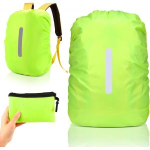 ERYI-Housse De Pluie Pour Sac À Dos, 30L-40L Housse De Sac À Dos Imperméable Avec Bandes Réfléchissante Sac D'École Housse De Protection Avec Sac De Rangement Pour Randonnée Camping Cyclisme Voyage - Neuf