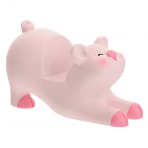 Ventes Promotionnelles Cute Piggy Phone Holder Rose Bureau - Neuf