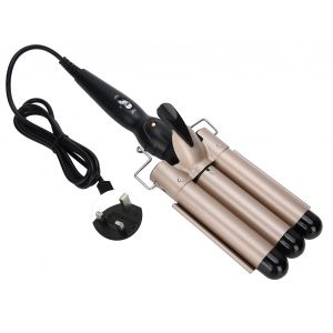 Fer a friser reglable a 3 barils, outil de coiffure, 110 V240 V, prise britannique 28 mm - Neuf