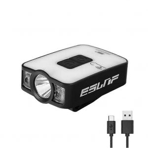 Mini Lampe Frontale Led Xpg+Cob &Eacute;tanche Avec Chargeur Usb, &Eacute;clairage D'ext&eacute;rieur Avec Capteur, Id&eacute;ale Pour La P&ecirc;che De Nuit Ou Le Camping-Noir - Neuf