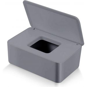 Kalanka-Boite A Lingettes Humides Avec Couvercle, Bo&icirc;te &Agrave; Mouchoirs, Couvercle De Protection En Papier De Soie, Distributeur De Mouchoirs Humides, Pour Bebe, Cuisine, Salon, Wc, Voiture - Neuf