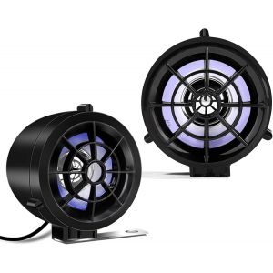 KALSG-Radio Imperméable Bluetooth De Haut-Parleurs De Moto,Amplificateur Intégré,Universel Pour Toute La Moto - Neuf