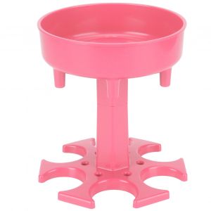 Hjlian Distributeur De 6 Verres A Liqueur, Distributeur De Vin, De Biere Et De Boissons, Accessoires De Fete, Rose - Neuf