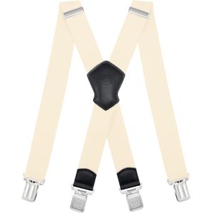 Cauc-Bretelles Homme Larges R&eacute;glable &Eacute;lastique Extra Fort 4 Robuste Clips, Pour Hommes Et Femmes Avec En Forme X Design Et Sangles Extra Larges -4cm - Neuf