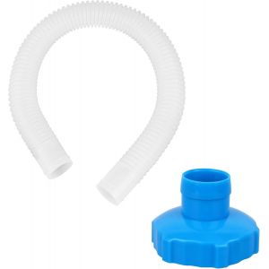 Kit de Remplacement de Tuyau et Adaptateur de Skimmer de Piscine, Connexions Etanches pour Piscines Hors Sol Intex - Neuf