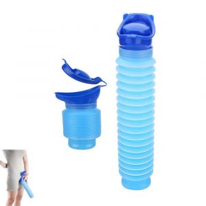 Bouteille Urinaire Portable Unisexe De 750 Ml Pour Le Camping, La Randonn&eacute;e, La Circulation Et Les Situations D'urgence - R&eacute;tractable Et R&eacute;utilisable - Neuf