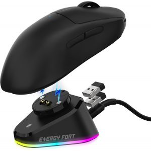 Station de Chargement pour Logitech Mouse G Pro X SUPERLIGHT 2 DEX / 2, G502 / G502X / G502X Plus Lightspeed, G703, G903, G Pro Wireless Gaming Mice Station, Remplpour Powerplay Wireless Charging - Neuf