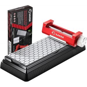 Outil De Guide D'Affûtage Amélioré ¿ Support D'Affûtage Décentré Pour Le Travail Du Bois Court, Ciseaux Et Rabots De 0,5 À 6,5 Cm, Rouge - Neuf