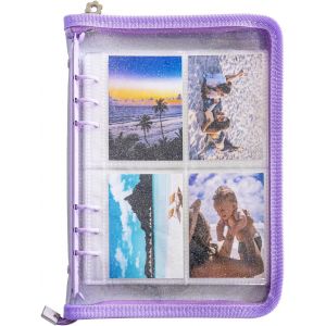 Classeur A5 Collectionneur De Cartes Avec 30 Paquets De 240 Pochettes De Cartes, Couverture De Classeur En Cuir Pu À 6 Anneaux Pour Organiser À Collectionner, Les Photos De K-Pop - Neuf