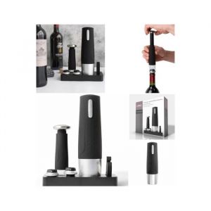 Set Tire-Bouchon Noir Inox &Eacute;lectrique Et Pompe Rechargeable Pompe Pour Conservation Sous Vide - Neuf