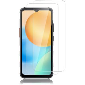 Kal-Lot De 2 Films De Protection D'écran En Verre Blindé Pour Samsung Galaxy Xcover 7 - Dureté 9h - Anti-Rayures - Anti-Bulles - Pour Samsung Xcover 7 - Xcover 7 - Anti-Traces De Doigts - Neuf