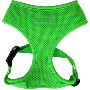 Eryi-Harnais Néon Pour Petit Chien Et Pour Chien Moyen - Léger Et Super Doux En Plusieurs Couleurss, Vert, M - Neuf