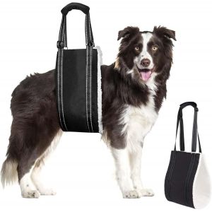 Eryi-Harnais Pour Chien Handicapé, Harnais De Levage Réglable Pour Soutenir Les Chiens Handicapés Et Âgés Afin De Fournir Un Soutien De Sécurité Pour Les Chiens De Petite, Moyenne Et Grande Taille(M) - Neuf