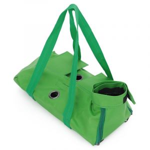 Multi-Fonction De Chat Et De Chien De Toilettage De Retenue Pour Sacs Pour Le Bain, Le Lavage, La Coupe Des Ongles Vert (S) - Neuf