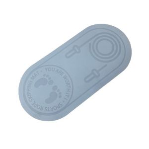 Tapis De Corde À Sauter Antibruit De Qualité Supérieure De 6 Mm ¿ Durable, Antidérapant Et Écologique Pour Le Fitness, Le Yoga Et Le Pilates - Neuf