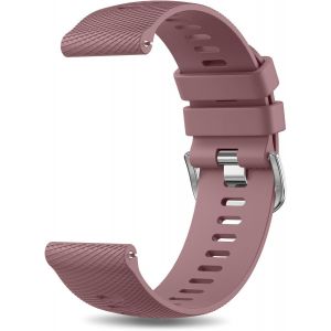 18mm 20mm 22mm Bracelet De Montre En Silicone, Souple Bracelet De Replacement En D&eacute;gagement Rapide Avec Boucle En M&ecirc;me Couleur Homme Femme - Neuf