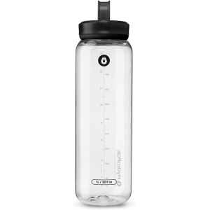 Eryi-Recon Clip & Carry - Bouteille D'eau En Plastique 50% Recyclée, Écologique Et Sans Bpa, Bouchon À Vis À Débit Régulier, Facile À Transporter (750ml, 1l) - Neuf