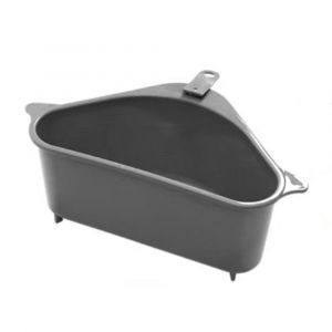 1pc Gris Vidange D'évier De Cuisine Panier D'aspiration De Support De Tasse D'évier De Vidange De La Boîte De Légumes Feuilles, Épluchures - Neuf
