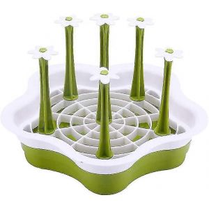 S&eacute;choir &Agrave; Bouteilles, &Eacute; Biberon, &Eacute;tendoir Pour Biberons, &Eacute;tendoir Pour Biberons Pla&ccedil;ant Des Gobelets En C&eacute;ramique, Des Gobelets En Verre Et Des Biberons - Neuf