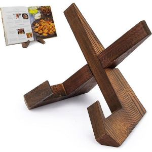 Support Assiette Decorative, Porte Assiette, Support Assiette en Bois, Presentoir Livre Cadre Photo de Table, Mini Chevalet - 6,5 Pouces (1 Pièces) - Neuf