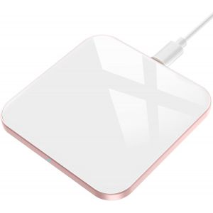 15w Chargeur Induction, Qi Chargeur Sans Fil Rapide Pour Iphone 16/15/14/13/12/11/Pro Max/Xs/Xr/X/8, Samsung Galaxy S25/S24/S23/S22/S21/S20/S10/S9/S8, Huawei, Xiaomi, Airpods 2/3/Pro, Cuir Noir - Neuf