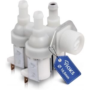 Électrovanne 230 V 3/4"" De Rechange Pour Vanne D'eau Miele 1678013 / Vanne D'eau 3 Fois 90° Ø 10,5 Mm Compatible Avec Machine À Laver Miele W961 Novotronic W985 W822 W842 W830 W907[Lav0199] - Neuf