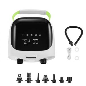 Pompe &Agrave; Air &Eacute;lectrique - Duoku - Ht-737pro - 20 Psi - Rechargeable - 1,62 Kg - Neuf