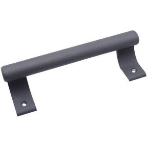 TRAHOO-poignée de porte coulissante en alliage d'aluminium balcon poignée de porte en verre poignée de porte d'armoire de salle de bain poignée de porte d'entrepôt poignée en métal moderne (grey) - Neuf