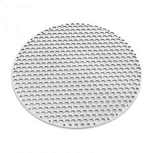 Grille De Camping Ronde En Acier Inoxydable Pour Barbecue Et Cuisson A La Vapeur (F) Ref. : 1551 - Neuf