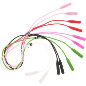 Cordon Antidérapant Pour Lunettes De Sport Chaîne Pour Lunettes Impression De Lettres Matériau Robuste En Silicone Et Nylon - Neuf