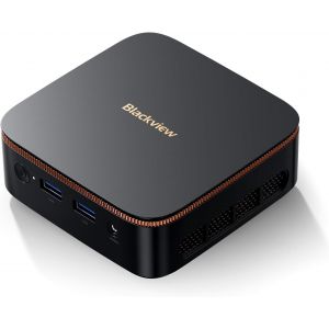 CHECARZHN--NO1-Mp20 Mini Pc Intel Twin Lake N150(Jusqu'À 3,6 Ghz), 16 Go Ram 512 Go M.2 Ssd Mini Ordinateur De Bureau, Wifi 6/Bt5.2/Usb*4/Hdmi+Dp Dual Display 4K@60Hz Uhd/Vesa Pour Bureau/Nas Multifo - Neuf