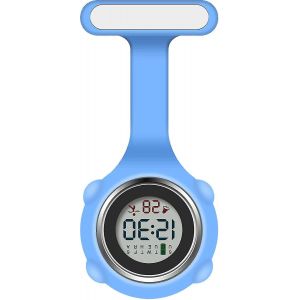 Montre D'infirmière,Montre D'infirmière Électronique Avec Clip,Réveil,Montre Multifonctionnelle-Yu - Neuf