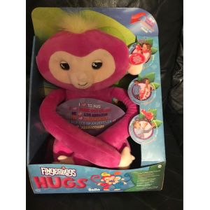 Wow Wee - Peluche interactive Fingerlings b&eacute;b&eacute; singe Rose / Bella - Neuf