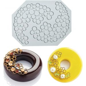 Kal-Moules À Gâteau En Silicone Pour Fondant, Gâteau Dentelle Florale Tapis Silicone, Tapis Dentelle Pâtisserie, Décoration De Gâteaux, Diy Bonbons Muffin Gelée Chocolat Moules Type 7 - Neuf