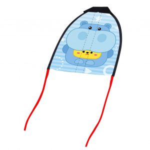 Cerf-Volant Catapulte Pour Enfants, Elastique En Caoutchouc, Petit Cerf-Volant, Jouet De Sport De Plein Air, Cerf-Volant Hippopotame - Neuf