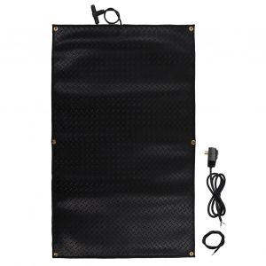 XYONG Tapis de fonte de neige IP64, etanche, antiderapant, 25,4 x 76,2 cm, 40 ¡ãC, systeme chauffant pour exterieur, prise americaine 120 V - Neuf