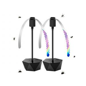 Ventilateur anti-mouches d'ext&eacute;rieur pour table - Lot de 2 - Neuf