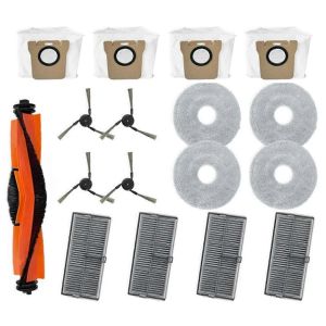 Pi&egrave;ces pour aspirateur Xiaomi Mijia M40,rouleau principal,brosse lat&eacute;rale - Neuf