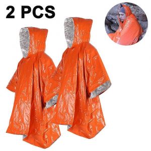 Ponchos De Pluie De Couverture D'urgence Ultralégers Pour L'extérieur - Neuf