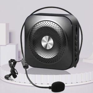 KALANKA-Amplificateur de Voix Portable 2000mAh Rechargeable avec Micro Amplificateur de Voix pour Enseignants Amplificateur de Son Système PA Micro Haut Parleur pour Guides Microphone Personnel Touri - Neuf