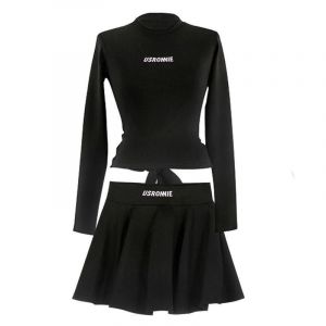 Maillot De Bain 2 Pieces A Manches Longues, Protection Solaire, Slim, Sport, Pour Etudiantes, Taille L - Neuf