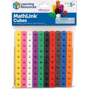 Mathlink Cubes Set Of 100 Learning Resources - Neuf