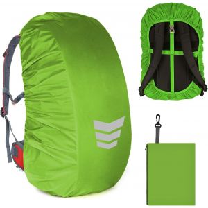 ERYI-Housses De Sac À Dos Imperméable Réfléchissante 15 À 25 L, Housse De Sac À Dos Anti Pluie Et Ultra Légère, Housse De Protection Pour Camping, Randonnée, Voyage, Cyclisme - Neuf